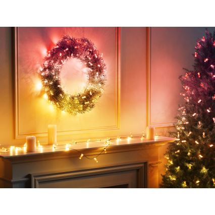 Twinkly - Ρυθμιζόμενη RGB LED γιρλάντα CANDIES 200xLED 14 m USB Wi-Fi