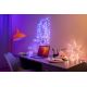 Twinkly - LED RGB Dimming Χριστουγεννιάτικη φωτεινή αλυσίδα CANDIES 200xLED 14 m USB Wi-Fi