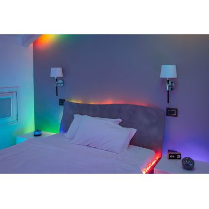 Twinkly - Ταινία LED RGB επέκτασης ντιμαριζόμενη LINE 100xLED 1,5 m Wi-Fi