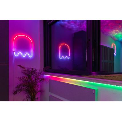 Twinkly - Ταινία LED RGB επέκτασης ντιμαριζόμενη LINE 100xLED 1,5 m Wi-Fi