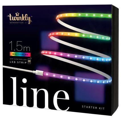 Twinkly - LED RGB Dimmable ταινία LINE 100xLED 1,5 m Wi-Fi