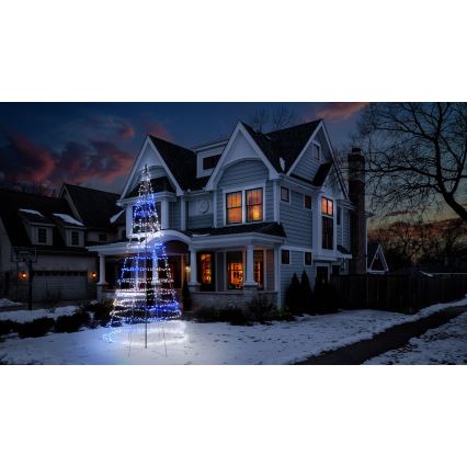 Twinkly - LED RGBW ρυθμιζόμενο εξωτερικό χριστουγεννιάτικο δέντρο LIGHT TREE 1000xLED 6 m IP44 Wi-Fi