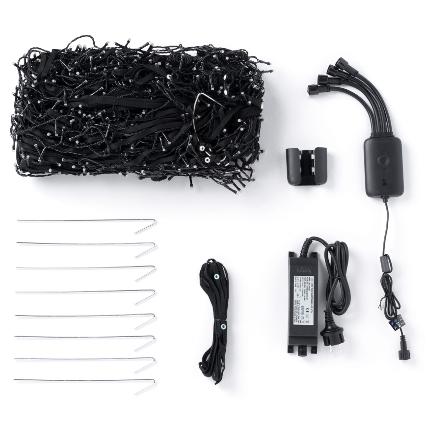 Twinkly - LED RGBW ρυθμιζόμενο εξωτερικό χριστουγεννιάτικο δέντρο LIGHT TREE 1000xLED 6 m IP44 Wi-Fi