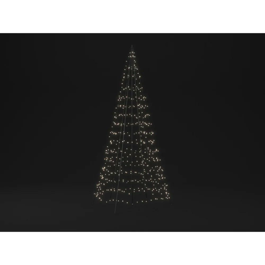 Twinkly - LED RGBW Dimming Εξωτερικού χώρου Χριστουγεννιάτικο δέντρο LIGHT TREE 450xLED 3m IP44 Wi-Fi