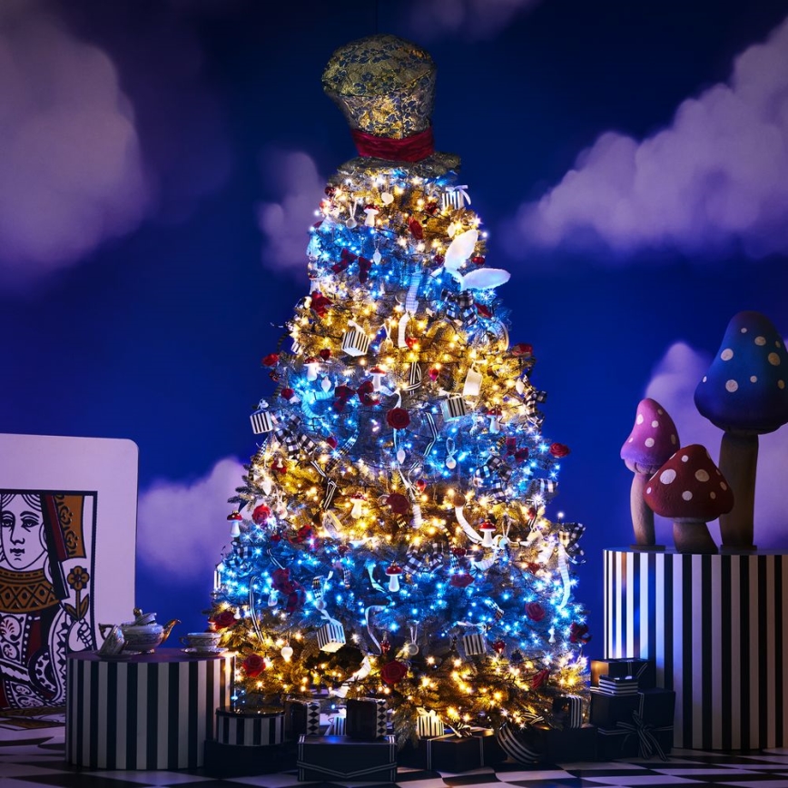 Twinkly - LED RGBW Χριστουγεννιάτικα λάμπακια εξωτερικού χώρου STRINGS 250xLED 23,5m IP44 Wi-Fi
