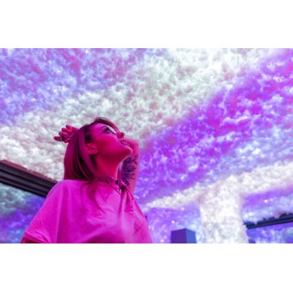 Twinkly - Ρυθμιζόμενη LED RGB εξωτερική χριστουγεννιάτικη γιρλάντα STRINGS 600xLED 51,5μ IP44 Wi-Fi