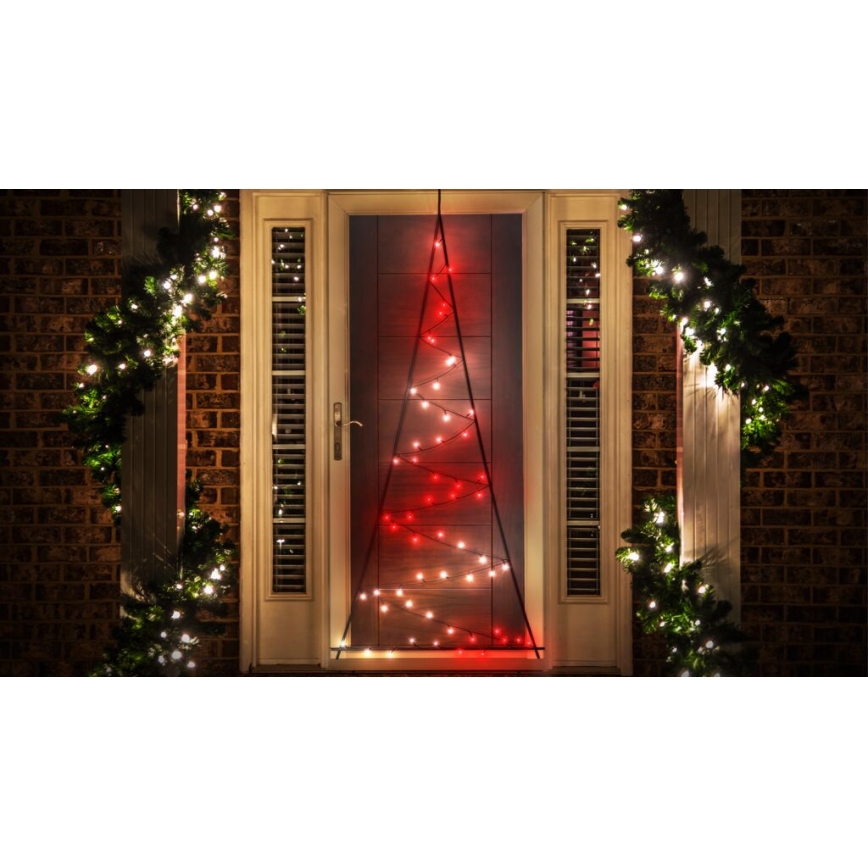 Twinkly - LED RGBW Dimming Εξωτερικού χώρου Χριστουγεννιάτικο δέντρο LIGHT TREE 70xLED IP44 Wi-Fi