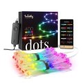 Twinkly - Εξωτερική LED RGB ταινία με δυνατότητα ρύθμισης φωτεινότητας DOTS 400xLED 20 μ. IP44 Wi-Fi