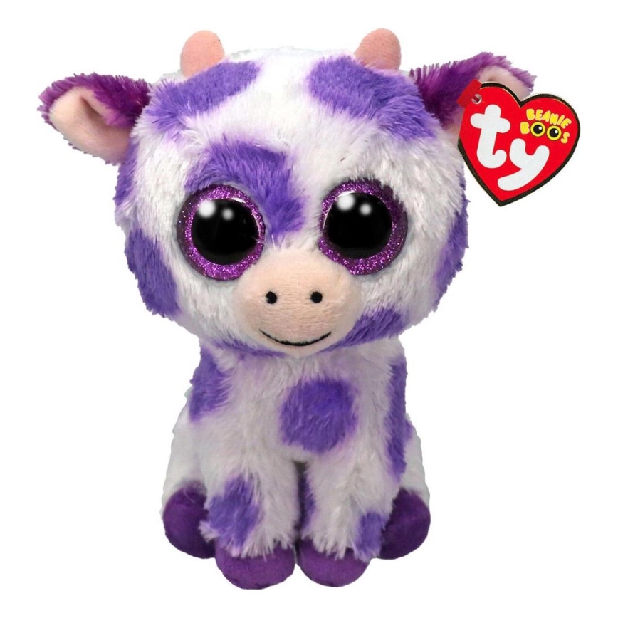 TY - Λούτρινο παιχνίδι ETHEL αγελάδα 15 cm