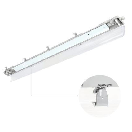 Τεχνικό φωτιστικό φθορισμού HERMIC T8 2xG13/18W/230V IP65