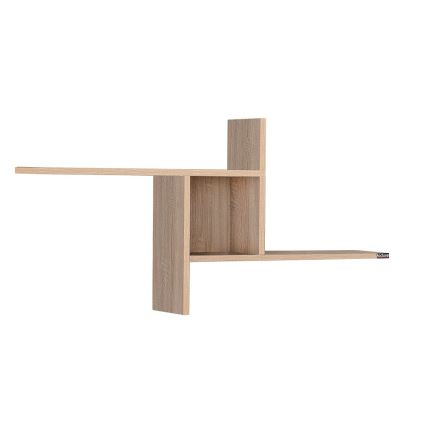 Ράφι τοίχου 50x100 εκ. καφέ