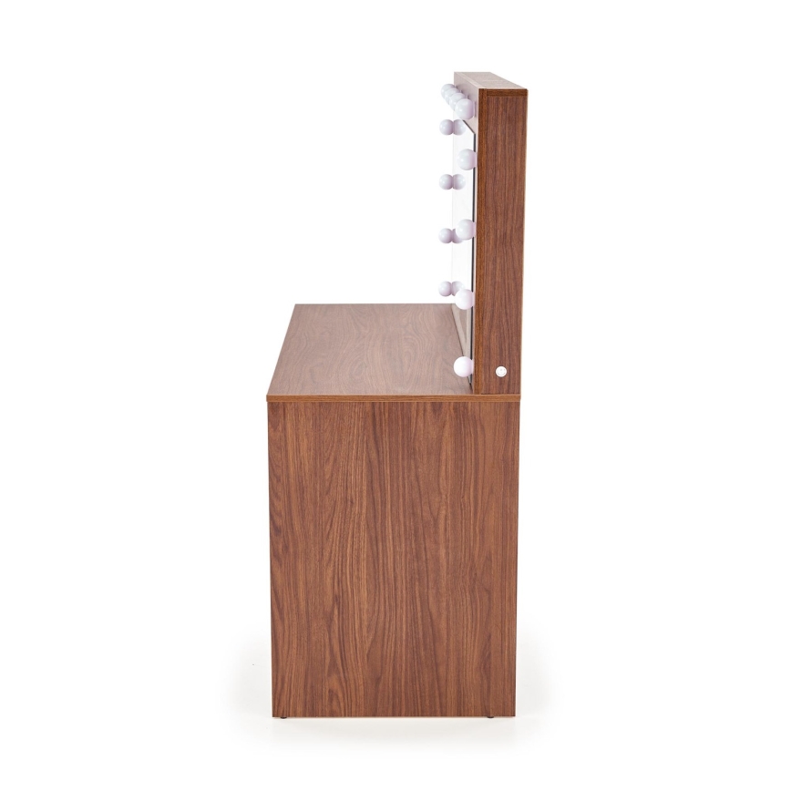 Τουαλέτα AMORIO 120x55 cm κασμίρ/ντεκόρ καρυδιάς