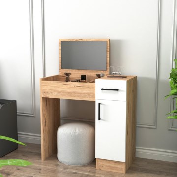 Τουαλέτα INCI 108,8x77 εκ. πεύκο ατλαντικό/λευκό