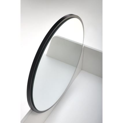 Τουαλέτα κρεβατοκάμαρας AGNES 120x80 cm λευκό/μαύρο