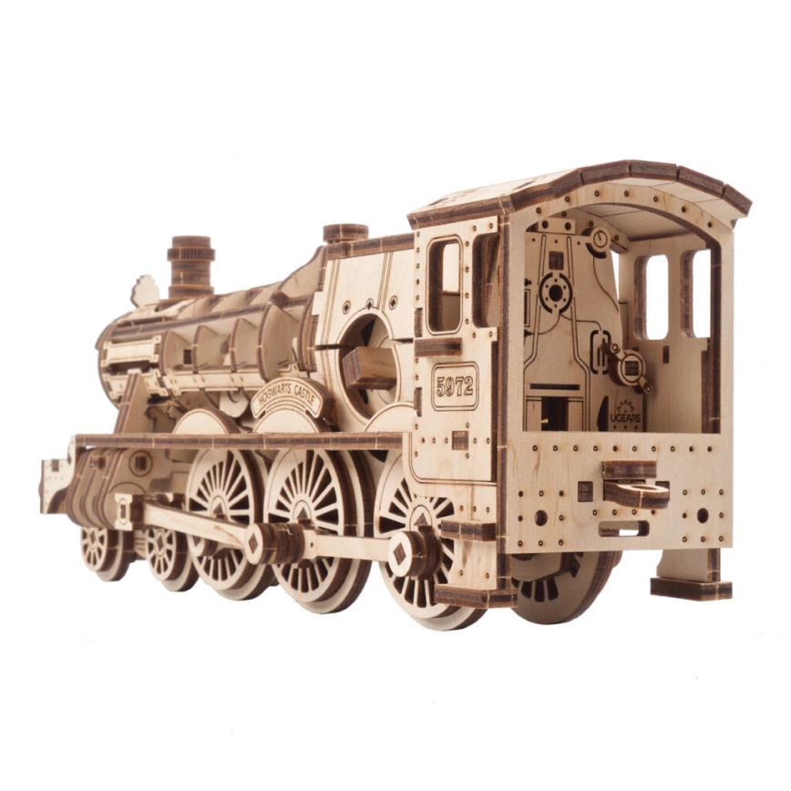 Ugears - 3D ξύλινο μηχανικό παζλ Harry Potter Hogwarts express