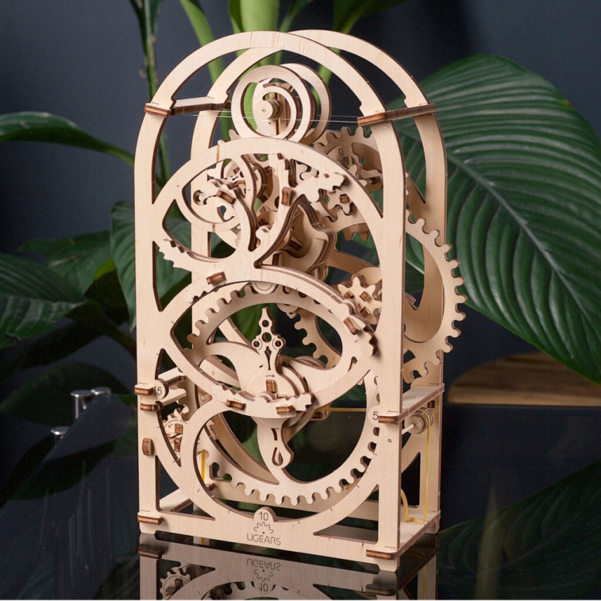Ugears - 3D ξύλινο μηχανικό παζλ Clockwork