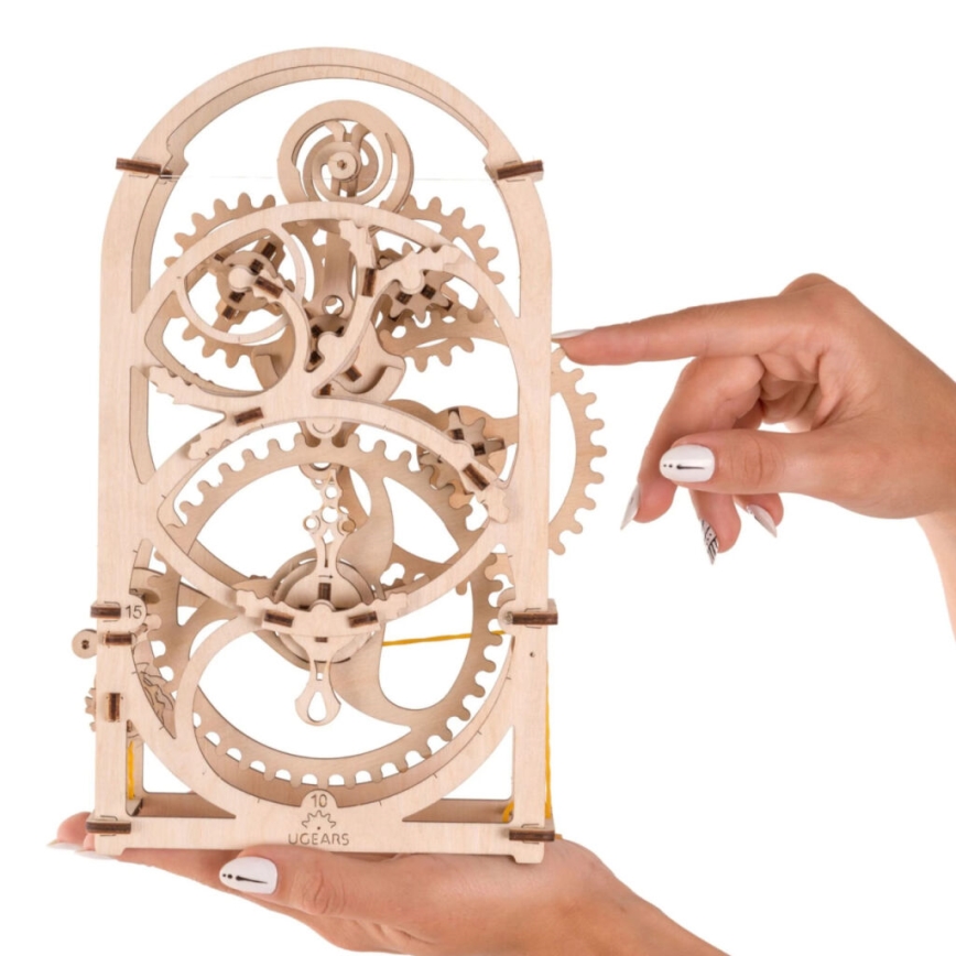 Ugears - 3D ξύλινο μηχανικό παζλ Clockwork