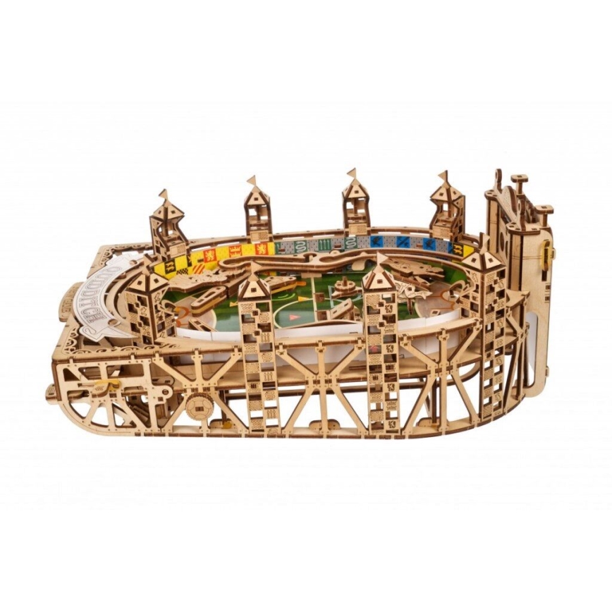 Ugears - 3D ξύλινο μηχανικό παζλ Harry Potter Quidditch Pinball