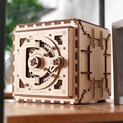 Ugears - 3D ξύλινο μηχανικό παζλ Safe