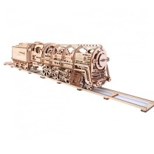 Ugears - 3D ξύλινο μηχανικό παζλ Ατμομηχανή
