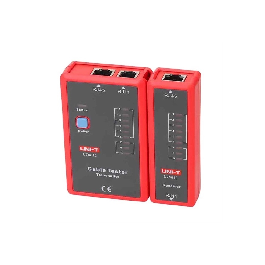Uni-T - Tester καλωδίων δικτύου 9V