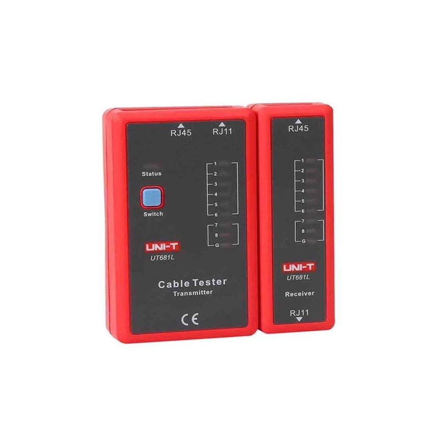 Uni-T - Tester καλωδίων δικτύου 9V