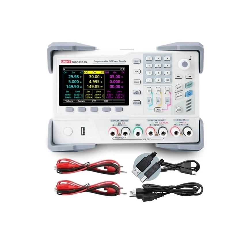 Uni-T UDP3305S - Εργαστηριακό τροφοδοτικό UDP3305S 0-30V/0-6A