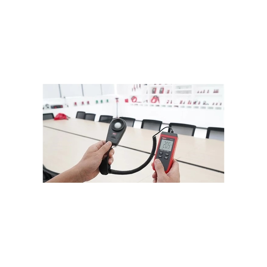 Uni-T UT383S - Μετρητής φωτεινότητας (Lux), τροφοδοσία 3xAAA