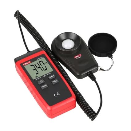 Uni-T UT383S - Μετρητής φωτεινότητας (Lux), τροφοδοσία 3xAAA