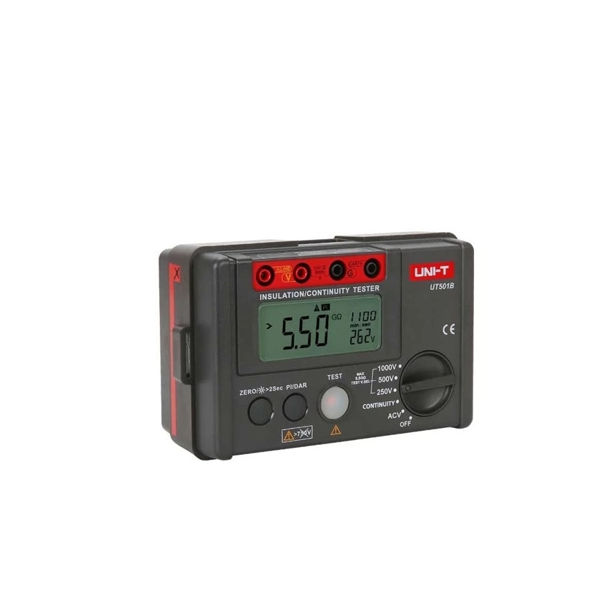Uni-T UT501B - Μετρητής αντίστασης μόνωσης, τροφοδοσία 6xAA