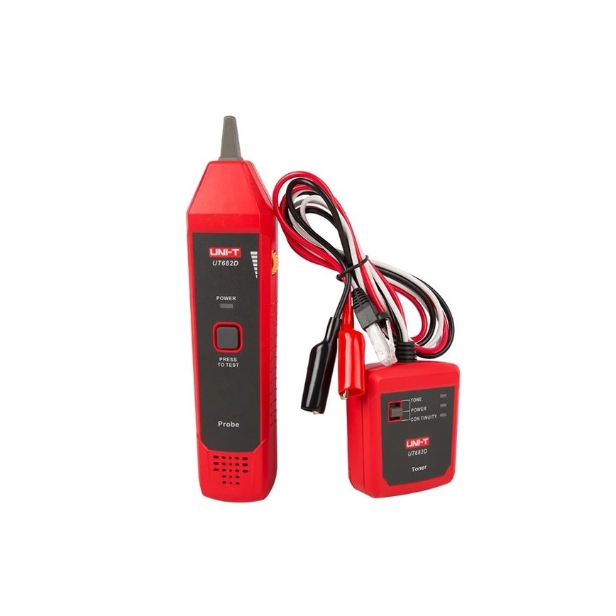 Uni-T UT682D - Δοκιμαστής καλωδίων 2x9V 6LR61