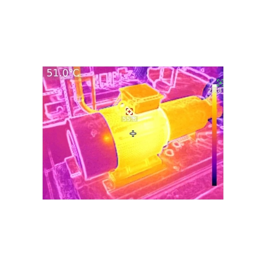 Uni-T UTi720V - Θερμική κάμερα 5200 mAh 640x480 px 3,7V IP54
