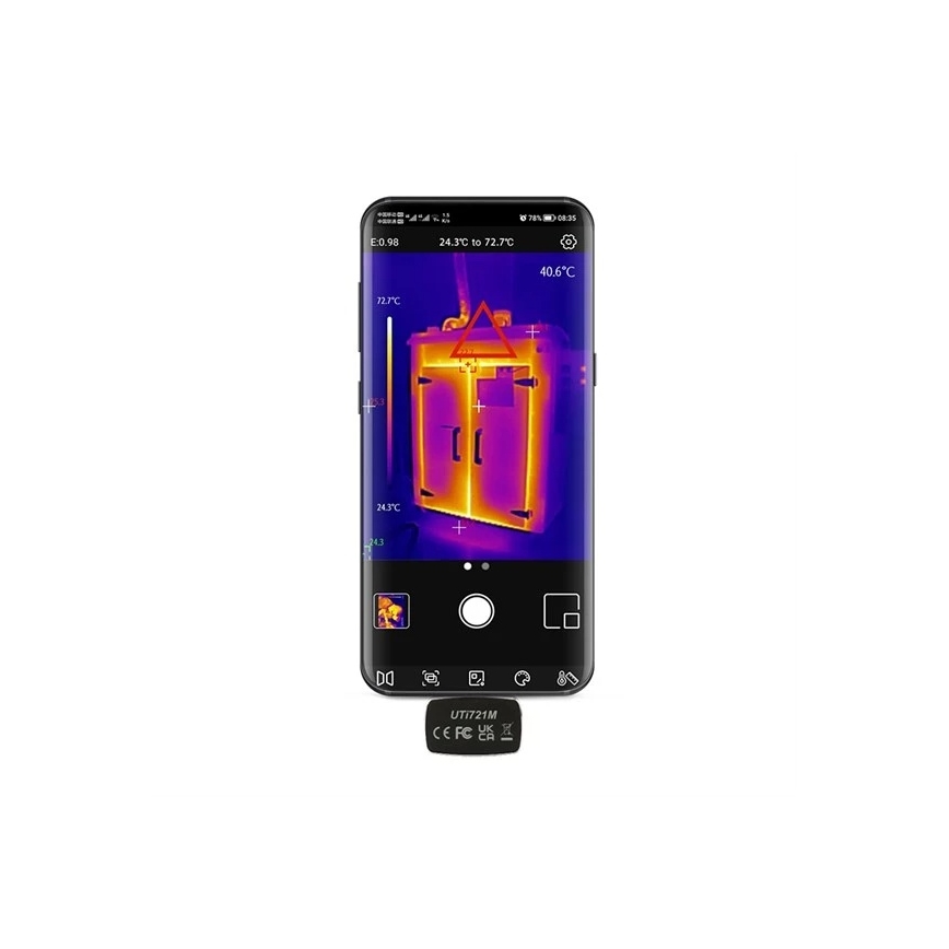 Uni-T UTi721M - Θερμική κάμερα USB-C