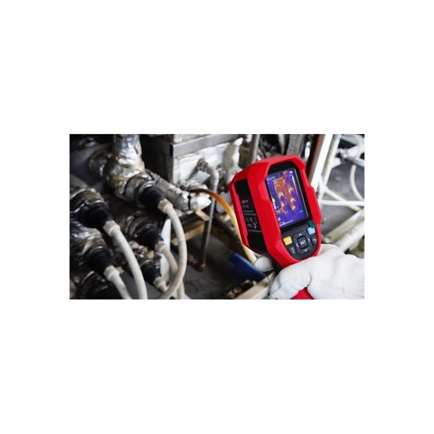 Uni-T - Θερμική κάμερα 256x192 px, 5000 mAh, IP65, Wi-Fi