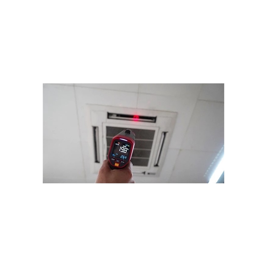 Uni-T - Θερμόμετρο υπερύθρων 1x9V 6LR61 1300°C