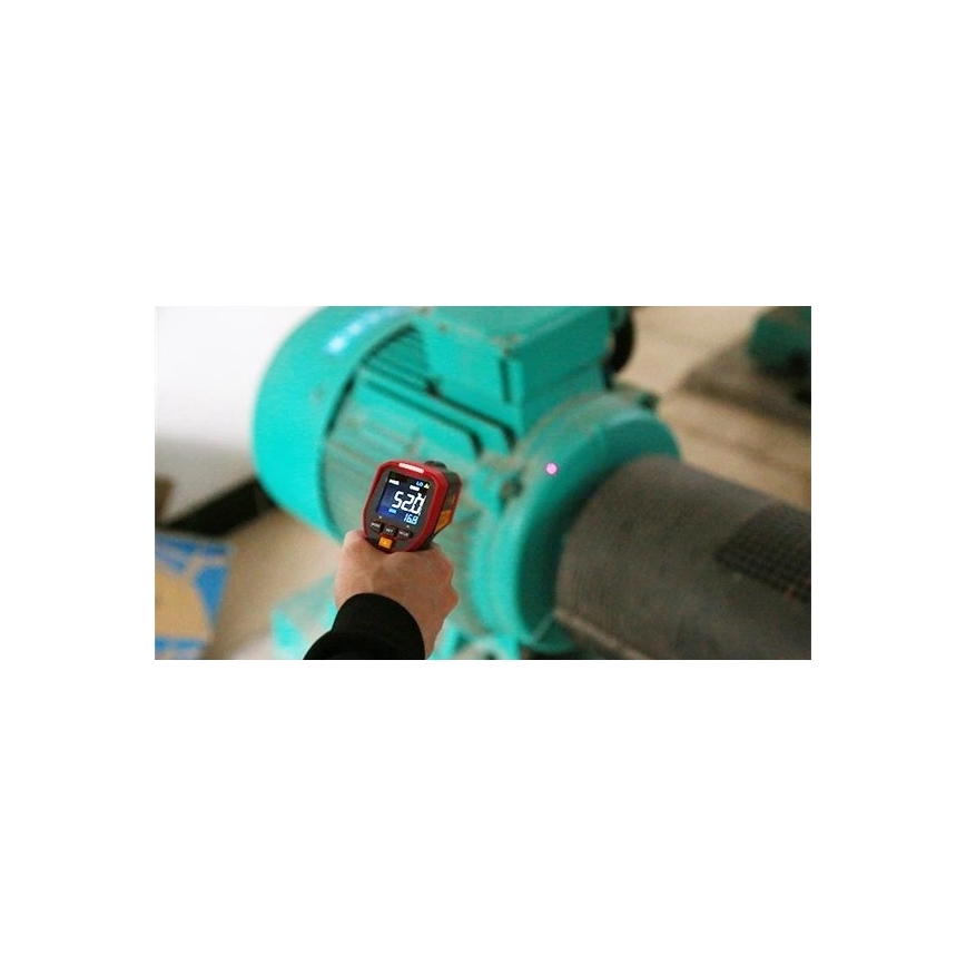 Uni-T - Θερμόμετρο υπερύθρων 1x9V 6LR61 600°C