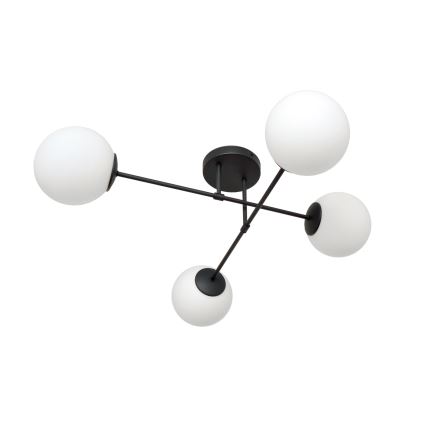 Universal ανταλλακτικό Γυαλί MOON E27 διάμετρος 16 cm λευκό