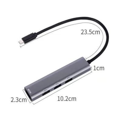 USB-C hub 4 σε 1 με Power Delivery 100W