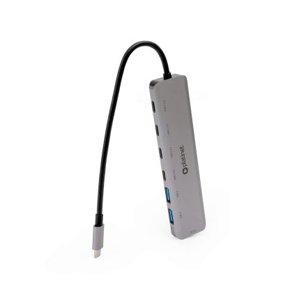 USB-C hub 7 σε 1 με Power Delivery 100W