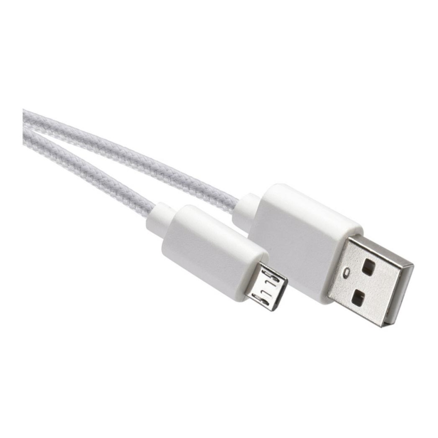 USB καλώδιο USB 2.0 A connector/USB B micro connector λευκό