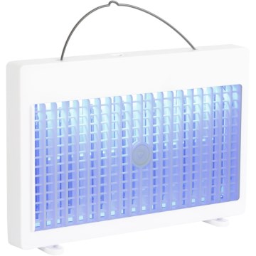 UV επαναφορτιζόμενη παγίδα εντόμων 1200 mAh/5V, λευκή
