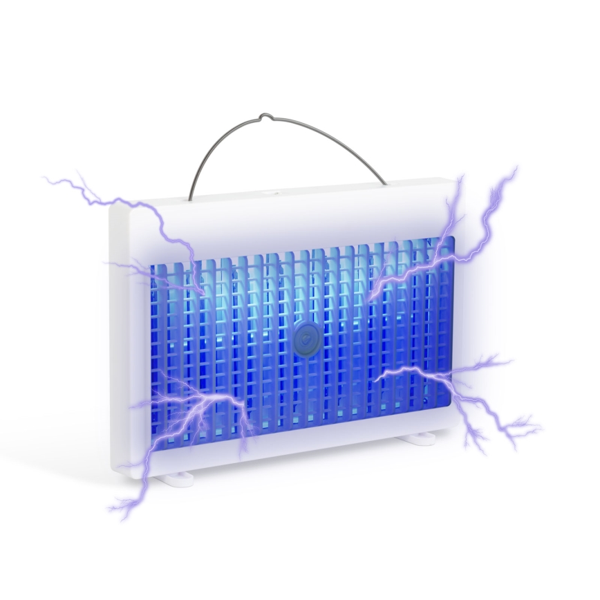 UV επαναφορτιζόμενη παγίδα εντόμων 1200 mAh/5V, λευκή