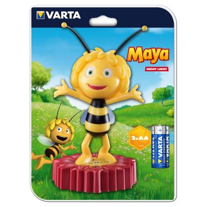 Varta 15635 - Παιδικό φως νυκτός LED MAYA THE BEE LED/3xAA