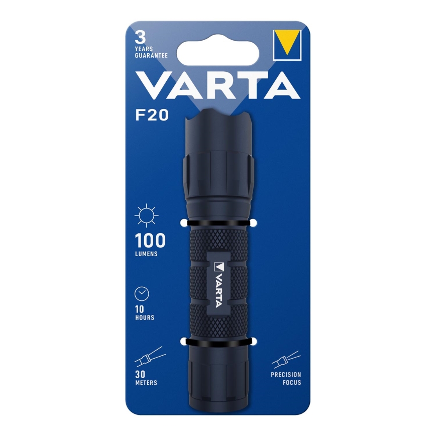 Varta 15671101111 - Φακός LED F20 LED/3xAA