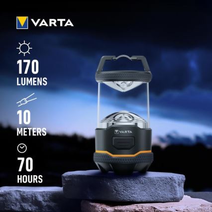 Varta 16550101111 - LED φακός για κάμπινγκ L10 LED/4xAA IP54