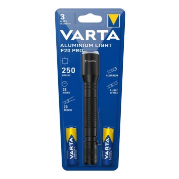 Varta 16607101421 - Φακός LED ALUMINIUM LIGHT LED/2xAA