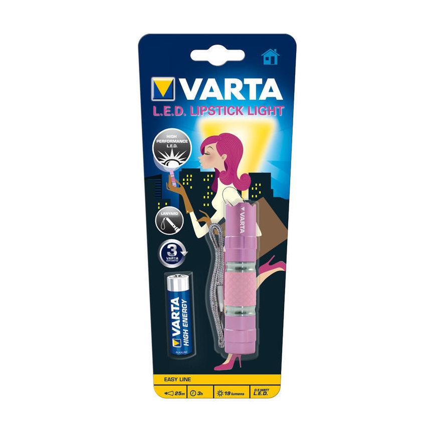 Varta 16617101421 - Φακός LED LIPSTICK LED/1xAA