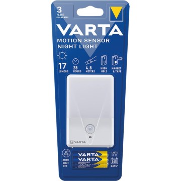 Varta 16624101421 - Φωτάκι νυκτός LED με αισθητήρα NIGHT LIGHT LED/3xAAA