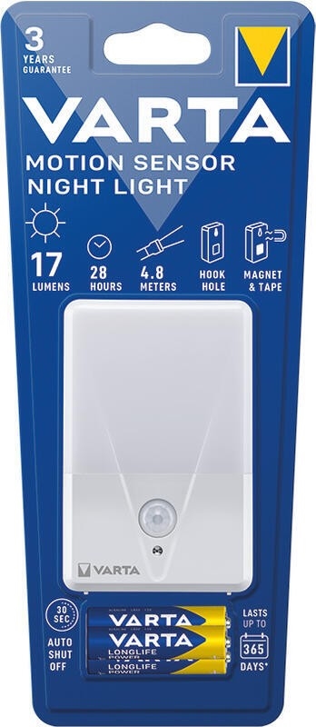 Varta 16624101421 - Φωτάκι νυκτός LED με αισθητήρα NIGHT LIGHT LED/3xAAA
