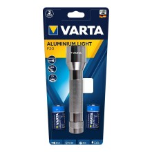 Varta 16628101421 - Φακός LED ALUMINIUM LIGHT LED/2xC